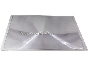 2X Full Page Unframed Magnifier - Flexible Fresnel