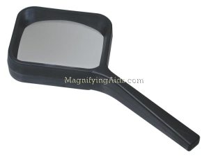 3.5X Coil Rectangular Magnifier - 2.5 x 2 Inch