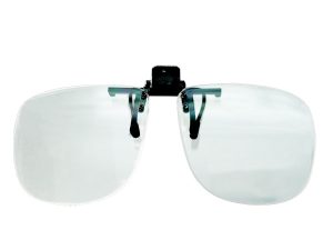 3.0 D Walters Full-Frame Clip on Magnifier Glasses
