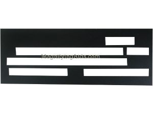 Sturdy Plastic Check Writing Guide