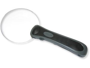 2X Carson Rimless LED Hand Magnifier