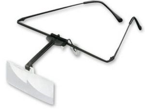 Eschenbach LaboMED Frame Glasses - 1.7X Clip-on Lens