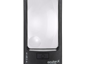Eschenbach ocularX M1 LED Hand-Held Magnifier 2x with 4x Spot Lens