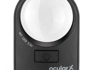 Eschenbach ocularX® M1 LED Hand-Held Illuminated Magnifier 2.5x, 3.5x & 4.5x Magnifications